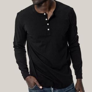 Buck Mason long sleeve Henley small mens